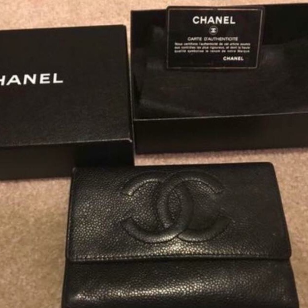 Chanel Tri fold walleter